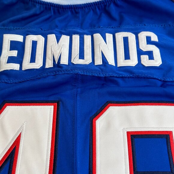 Tremaine Edmunds NFL Buffalo Bills Jersey #49 Nike Players On Field Size 52 - Picture 8 of 13